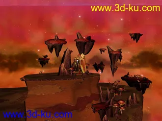 3D打印模型绝对精品！魔兽大型场景！的图片