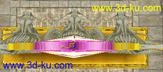 3D打印模型100％原创天地玄门场景的图片