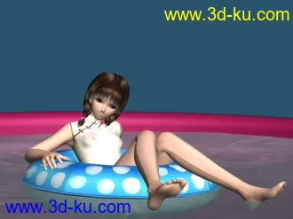 3D打印模型sb3游泳的mm的图片