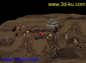 3D打印模型魔兽超大型场景！自己拼的的图片