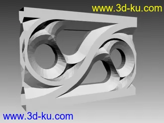 3D打印模型欧式构件“罗马柱，雕花”的图片