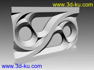 3D打印模型欧式构件“罗马柱，雕花”的图片