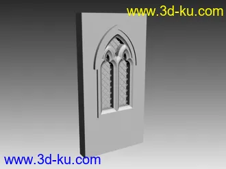 3D打印模型欧式构件“罗马柱，雕花”的图片