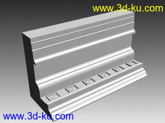 3D打印模型欧式构件“罗马柱，雕花”的图片
