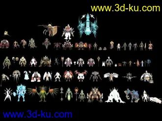 3D打印模型吐血奉献  天堂2全模的图片