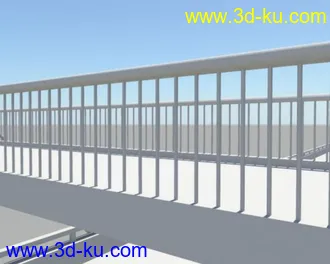 MAYA模型-过街天桥&马路，请多多支持！的图片