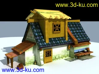 杂货铺场景模型的图片