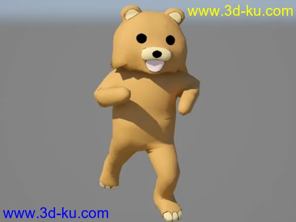 PedoBear = Bone + OBJ模型的图片3