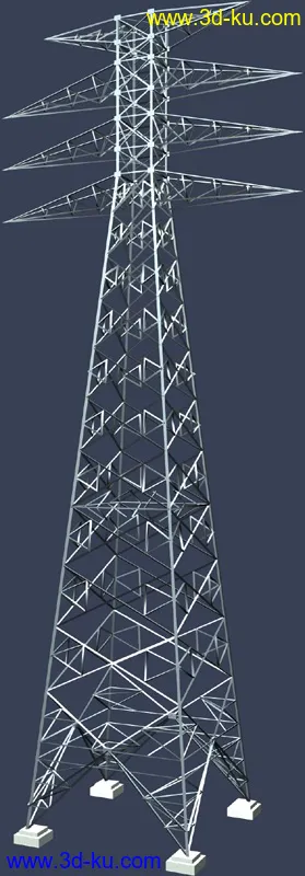 一套室外建筑模型-----------高压电器的图片