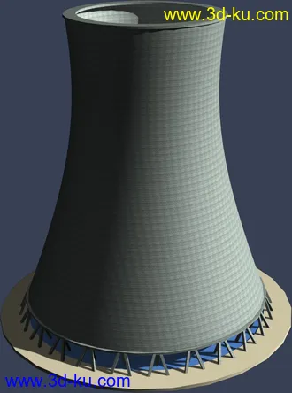 一套室外建筑模型-----------高压电器的图片