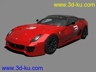 3D打印模型ferrari 599xx的图片