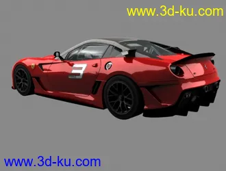 3D打印模型ferrari 599xx的图片
