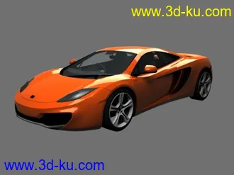 3D打印模型McLaren MP4-12C的图片