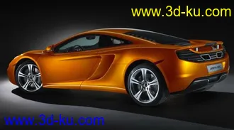 3D打印模型McLaren MP4-12C的图片