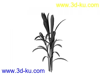 3D打印模型科幻点的花的图片