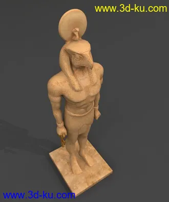 3D打印模型~埃及神像~的图片