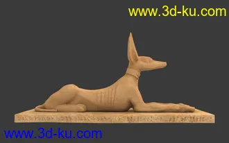 3D打印模型~埃及神像~的图片