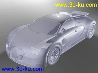 3D打印模型车漆材质练习与高模车型的图片