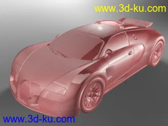3D打印模型车漆材质练习与高模车型的图片