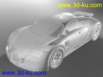 3D打印模型车漆材质练习与高模车型的图片