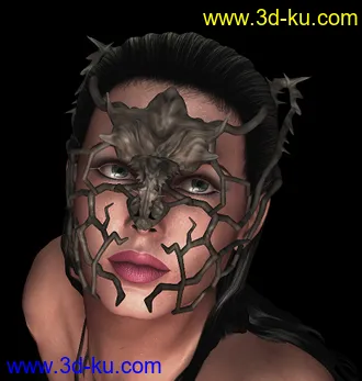 3D打印模型sp mask 蜘蛛面具的图片