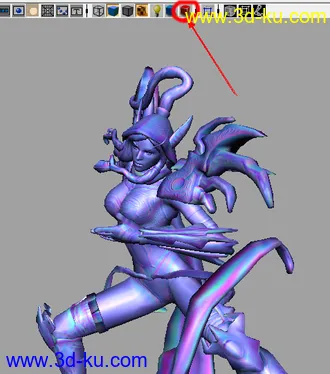 3D打印模型血精灵盗贼次时代的图片