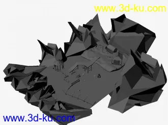 3D打印模型冰谷 原创的哦的图片