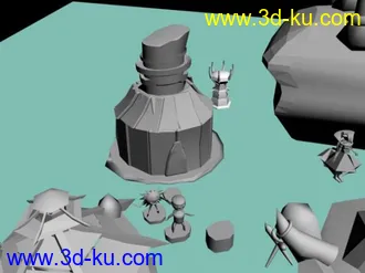 3D打印模型超级大场景哦的图片