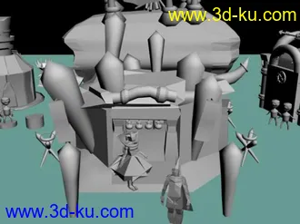 3D打印模型超级大场景哦的图片