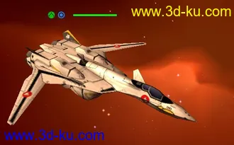 3D打印模型VF-19战机的图片