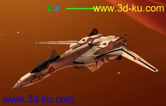 3D打印模型VF-19战机的图片