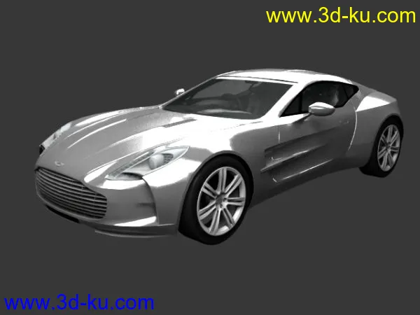 Aston Martin one-77 2010模型的图片1