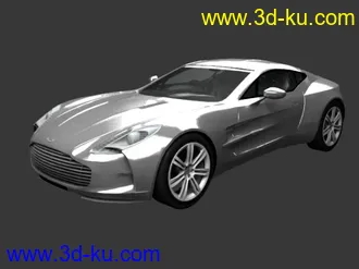3D打印模型Aston Martin one-77 2010的图片