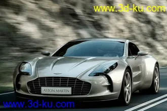 3D打印模型Aston Martin one-77 2010的图片