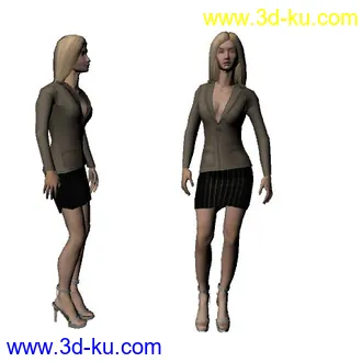 3D打印模型某遊戲人物...obj檔的图片