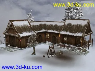 3D打印模型雪屋练习的图片