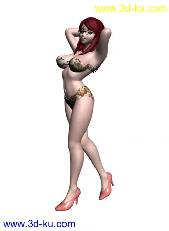 3D打印模型再来一个美女改过图的图片