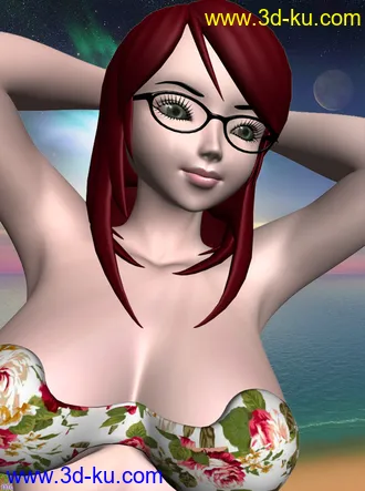 3D打印模型再来一个美女改过图的图片