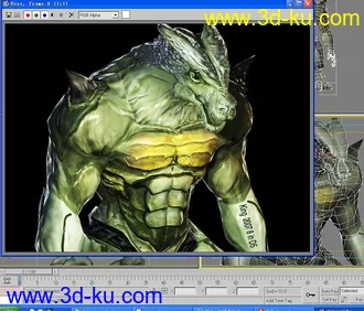 3D打印模型低调原创   制作中的龙MAN（不知道啥时候能完成：）的图片
