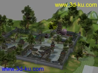 3D打印模型河阳城的图片