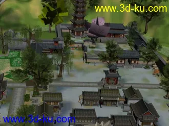 3D打印模型河阳城的图片