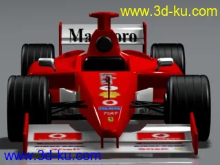 3D打印模型5年前照着一张图片作的F1的图片