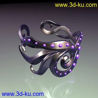 3D打印模型手环的图片