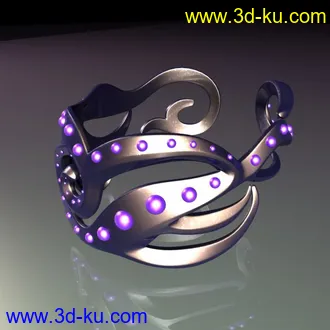 3D打印模型手环的图片