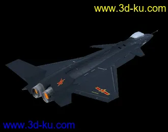 中国四代机 歼20 3D 模型（obj格式 附贴图！）的图片