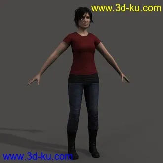 3D打印模型Amanda的图片