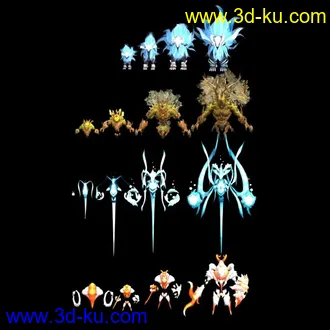 3D打印模型aion4大召唤神兽的图片