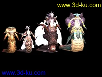 3D打印模型游戏BOSS的图片