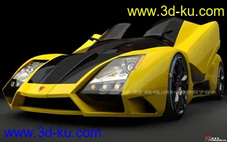3D打印模型SSC 超级跑车shelby supercar的图片