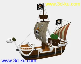 3D打印模型黄金梅丽号的图片